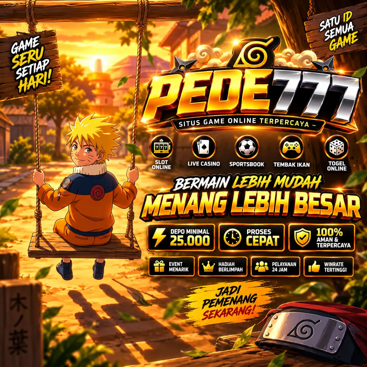 PEDE777 Banner